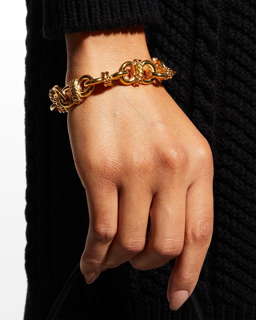 Kenneth Jay Lane Knotted Chain Bracelet