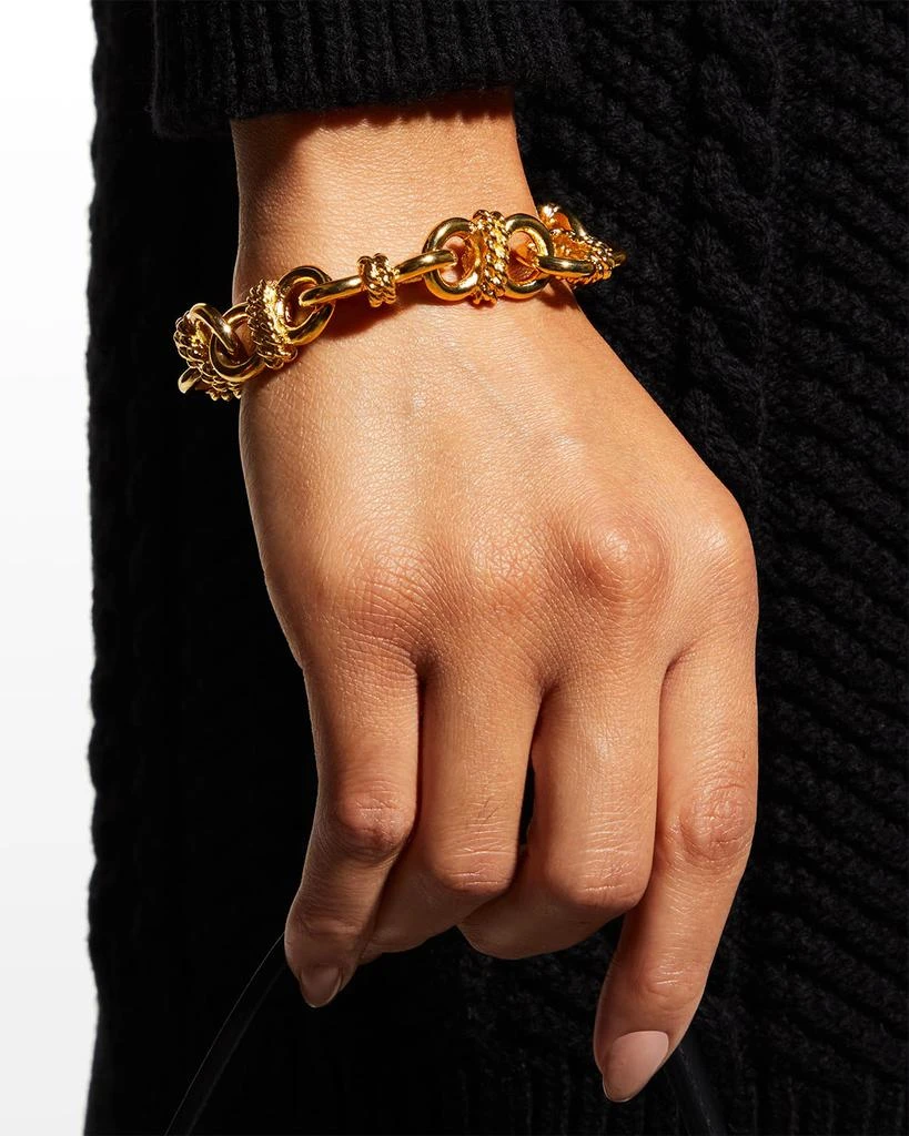 Kenneth Jay Lane Knotted Chain Bracelet 2