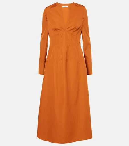CO Tiered cotton midi dress 1