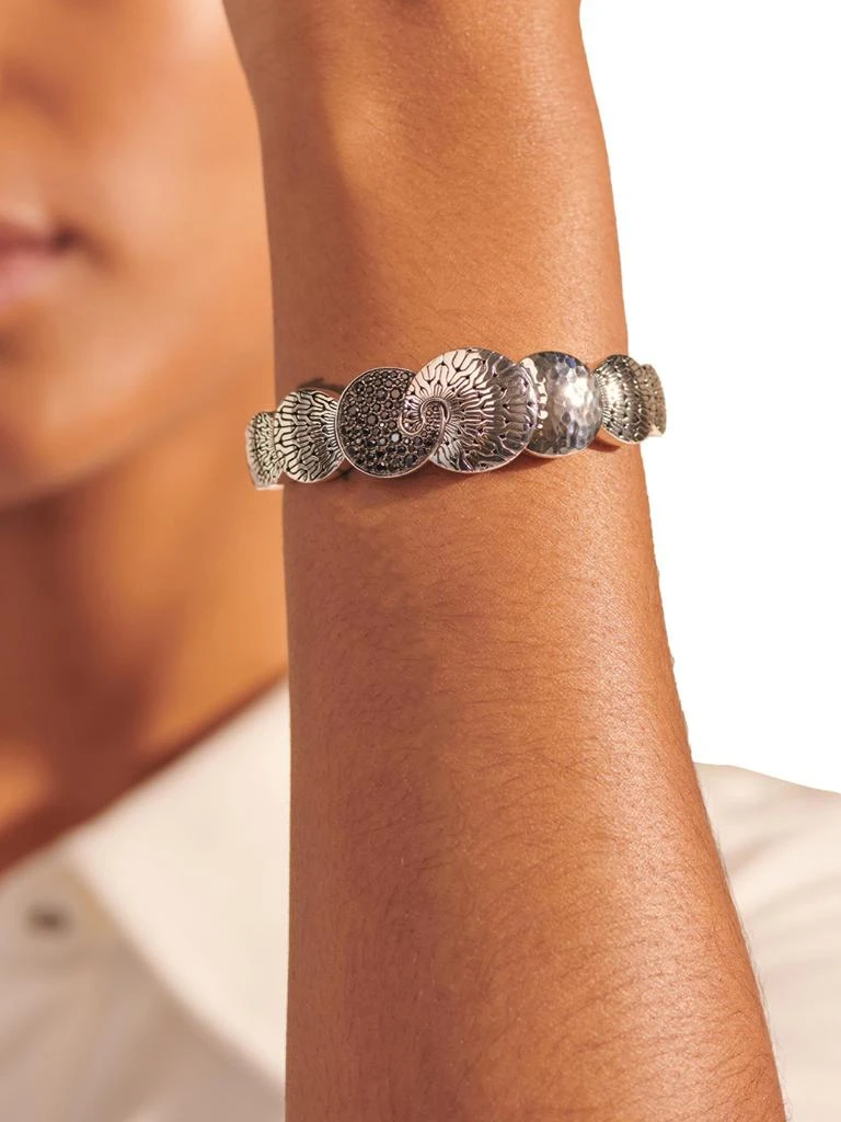 John Hardy Sterling Silver Cuff Bracelet 6