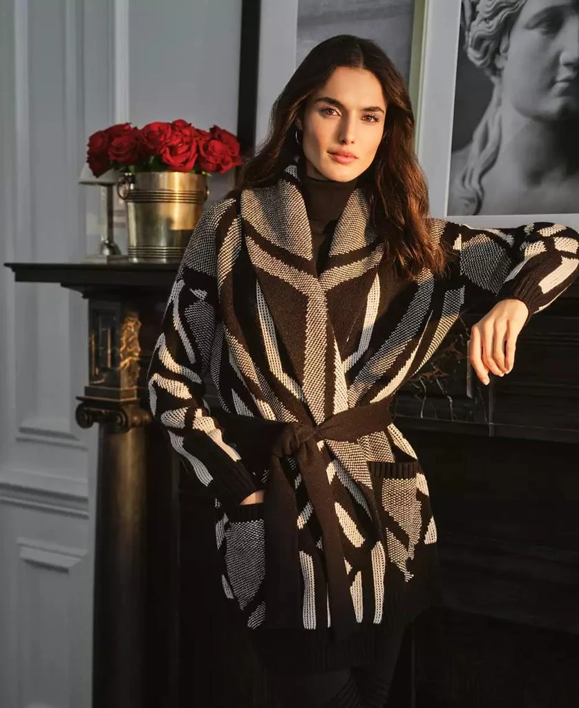 Ralph Lauren Women's Silk-Blend Turtleneck Sweater Sweaters