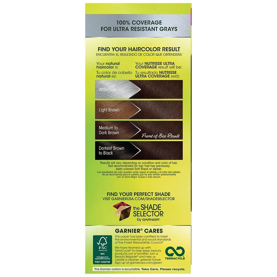 Garnier Nutrisse Ultra Coverage Nourishing Color Creme Permanent Hair Color 3
