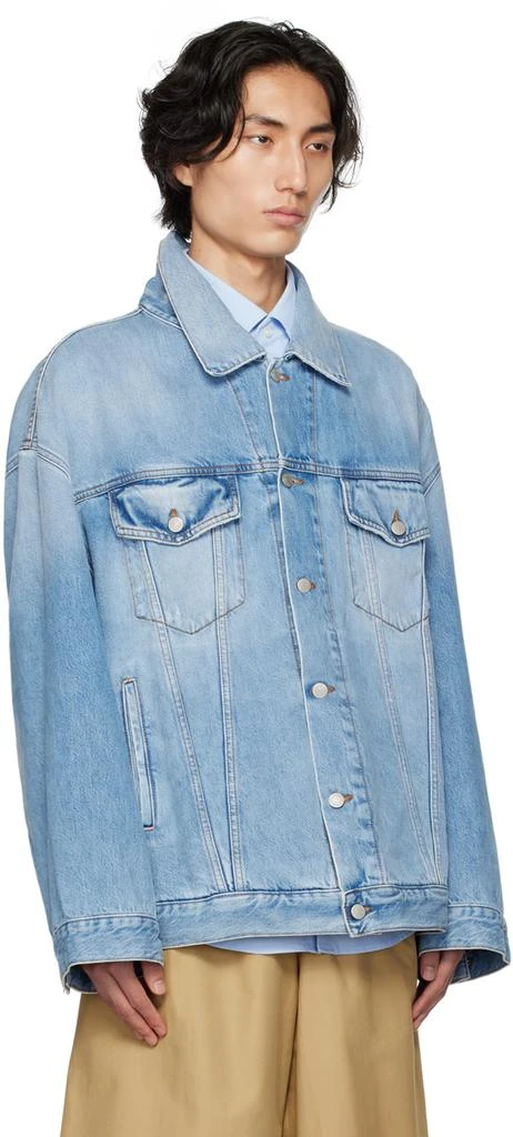 Acne Studios Blue Loose Fit Denim Jacket 2