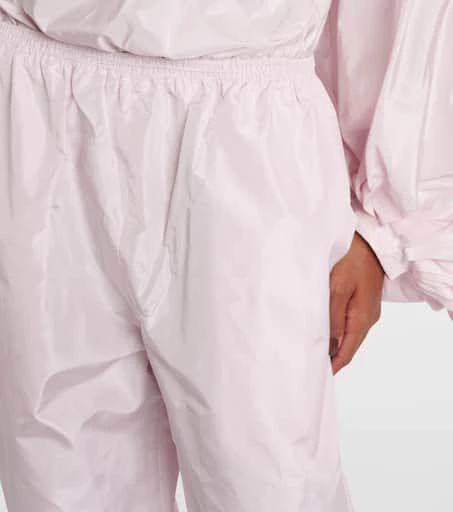 Alaïa Balloon silk wide-leg pants 4