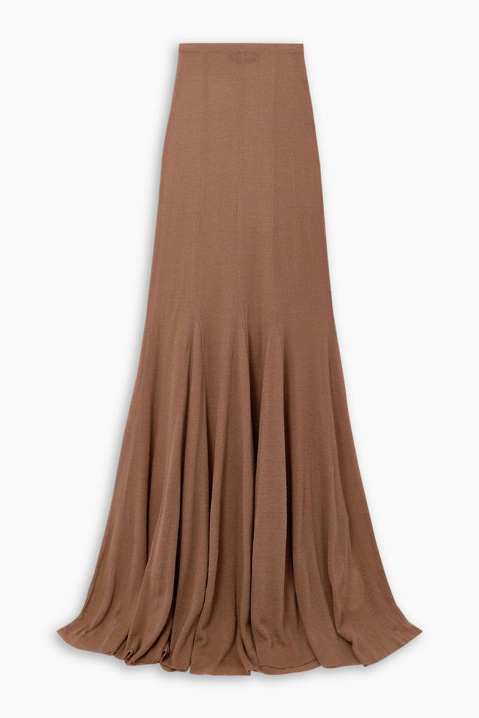 CORTANA Jenna wool maxi skirt