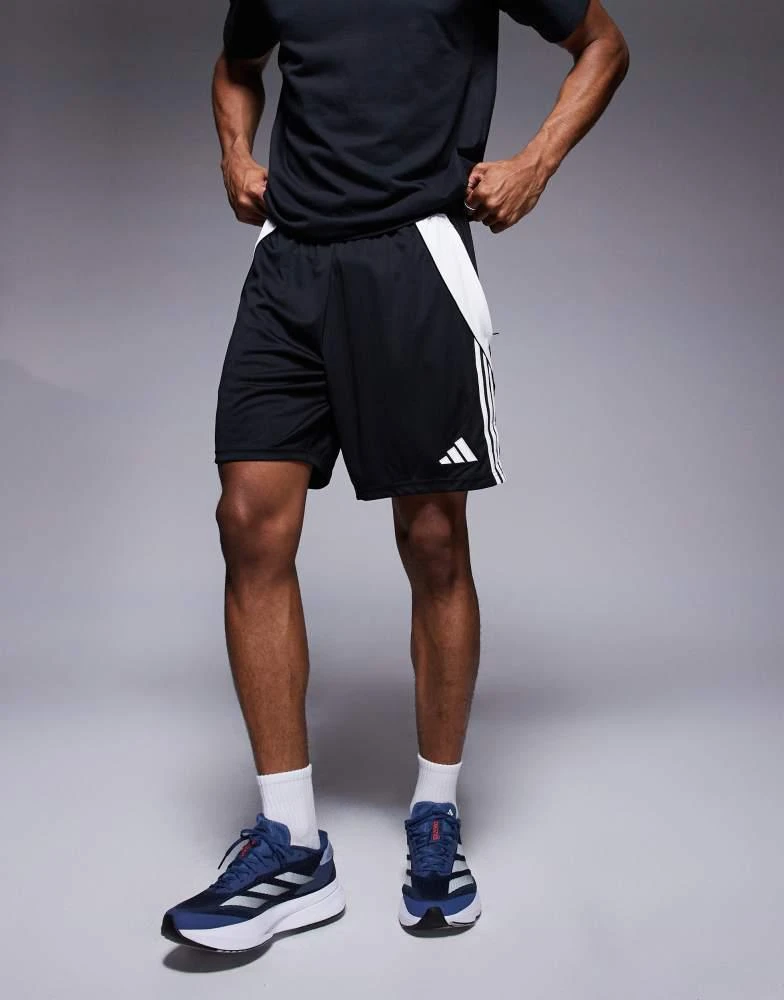 Adidas adidas Football Tiro shorts in black 3