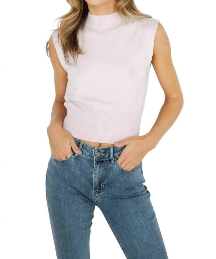 CRUSH Lala Crew Tank Top In Popsicle 1