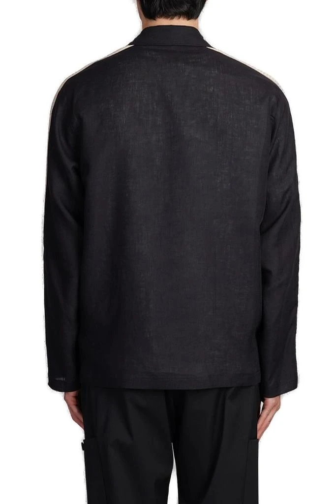 Palm Angels Palm Angels Logo Embroidered Long-Sleeved Shirt 2