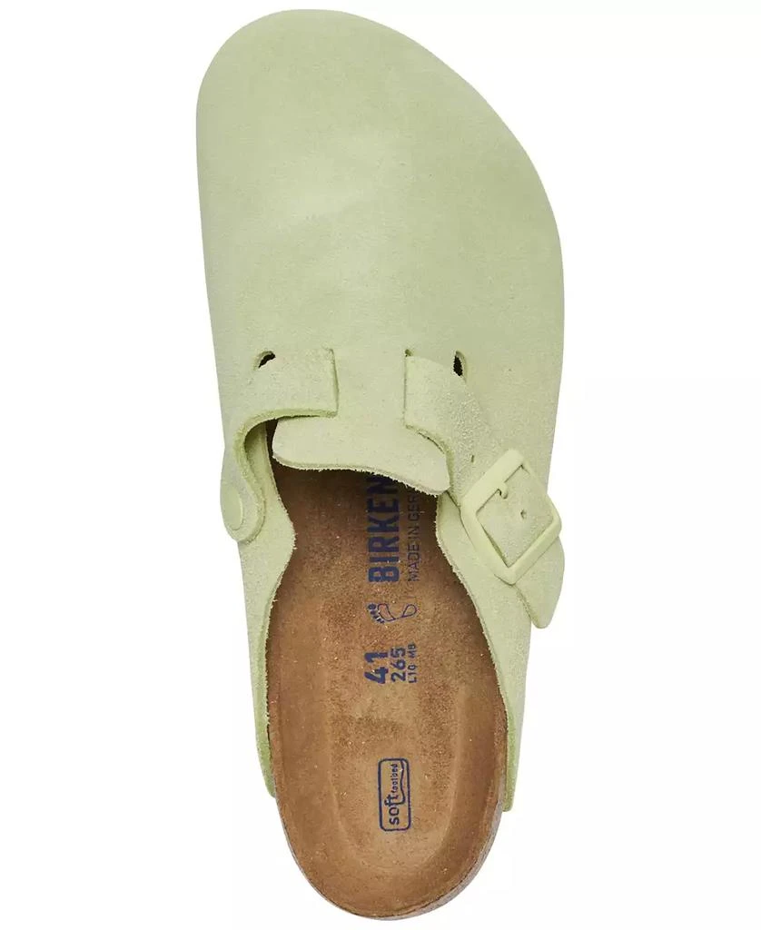 Birkenstock Men's Boston Soft Footbed Suede Leather Clogs from Finish Line 5