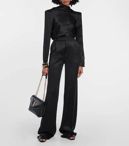 Yves Saint Laurent Tribute Nu Pieds 05 leather slides 2