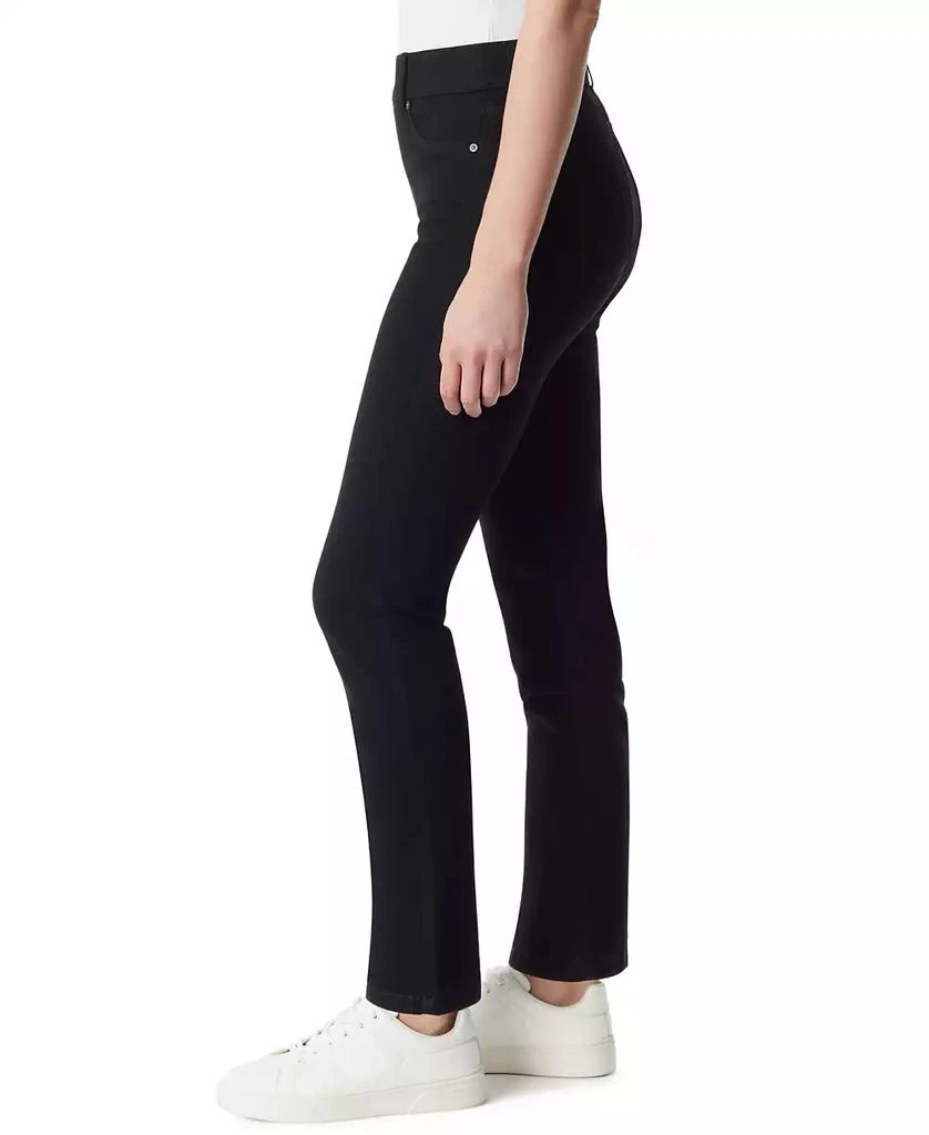 Gloria Vanderbilt Women's Shape Effect Pull-On Straight-Leg Jeans 4