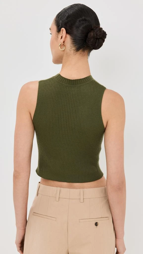 Sablyn Angie Sleeveless Cashmere Rib Tank 2