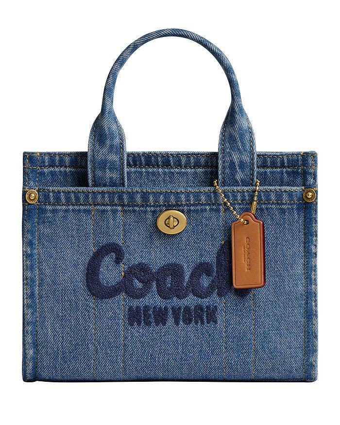 Coach Mini Cargo Denim Tote Bag