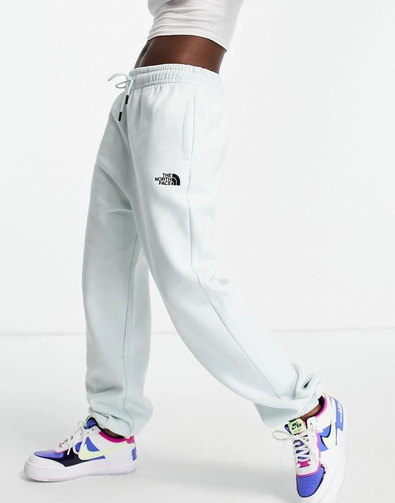 The North Face The North Face Oversized Essential joggers in light blue Exclusive at ASOS 3
