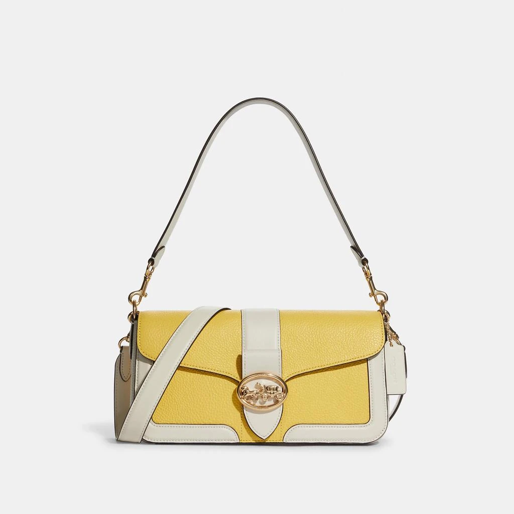 Coach Coach Outlet Georgie Shoulder Bag In Colorblock 1