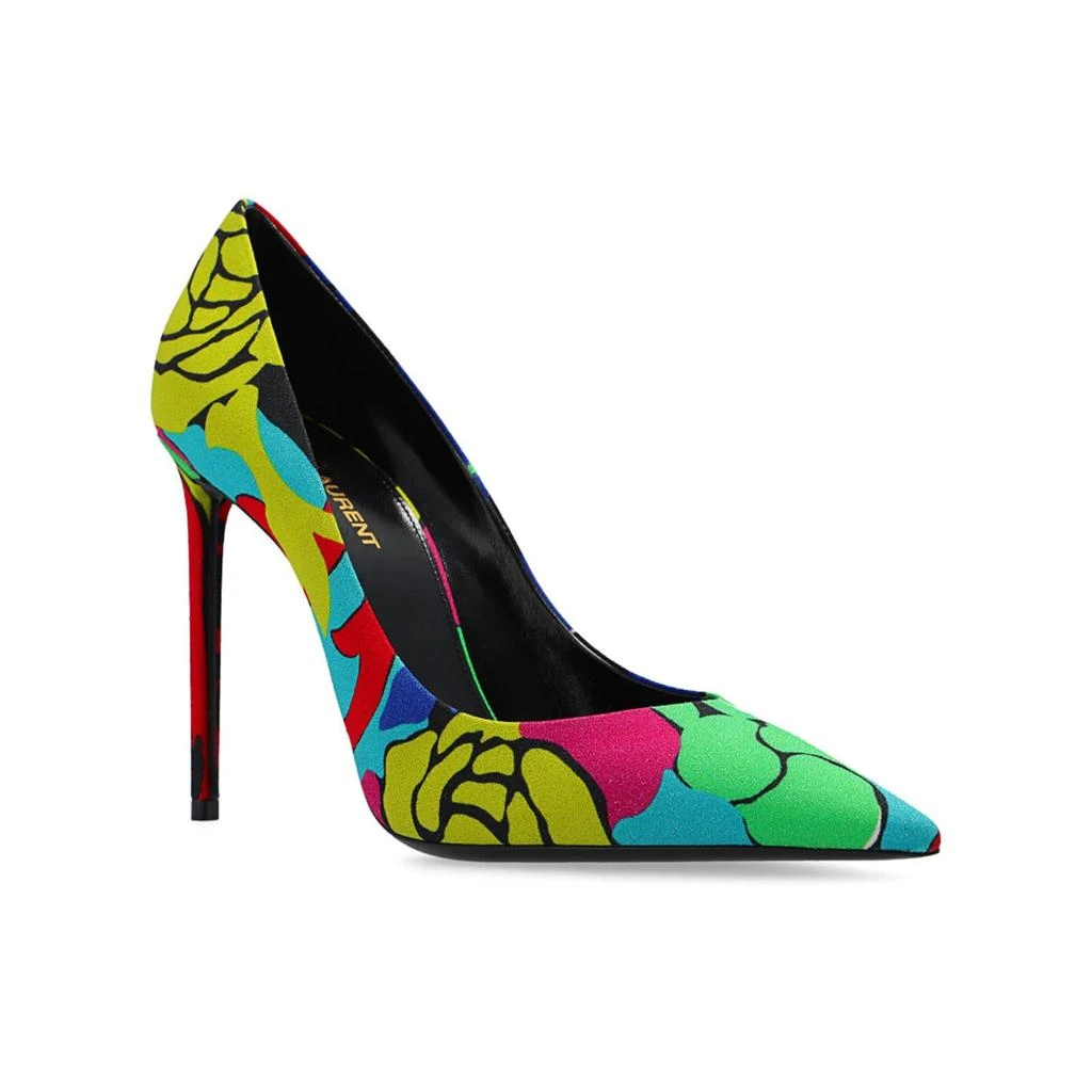 Yves Saint Laurent Saint Laurent Zoe 105 Leather Pumps - Women 2