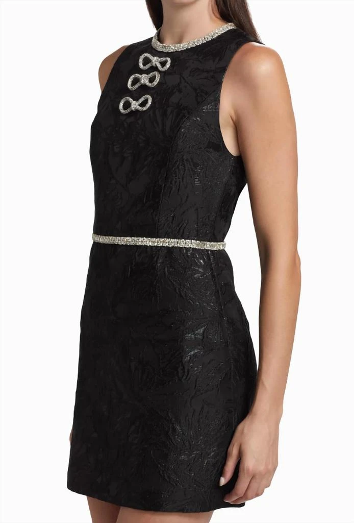 Alice + Olivia Alice + Olivia - Ellis Embellished Bow Mini Dress 2