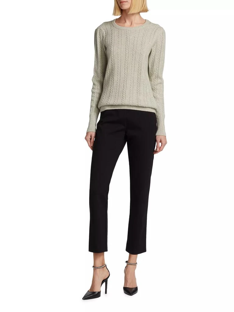Saks Fifth Avenue COLLECTION Slim-Fit Ankle Ponte Pants 2