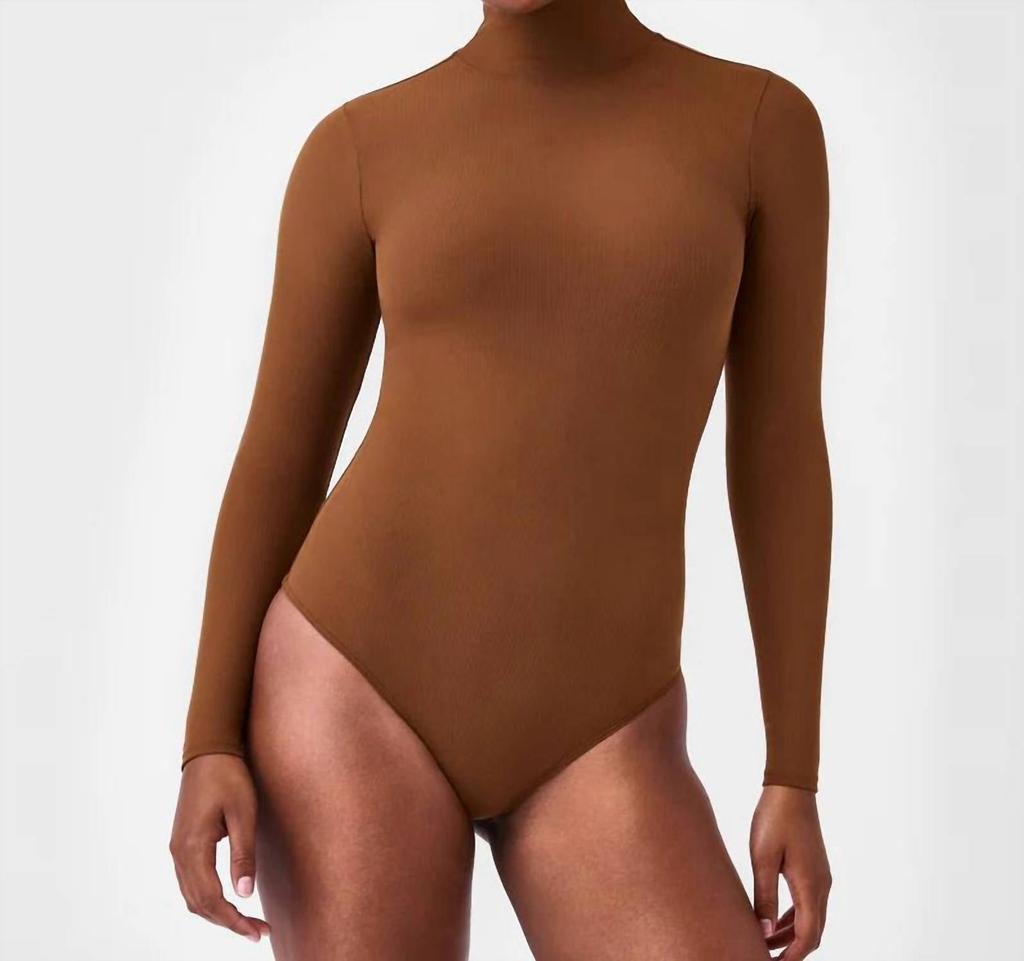 SPANX Spanx - Ribbed Long Sleeve Turtleneck Bodysuit