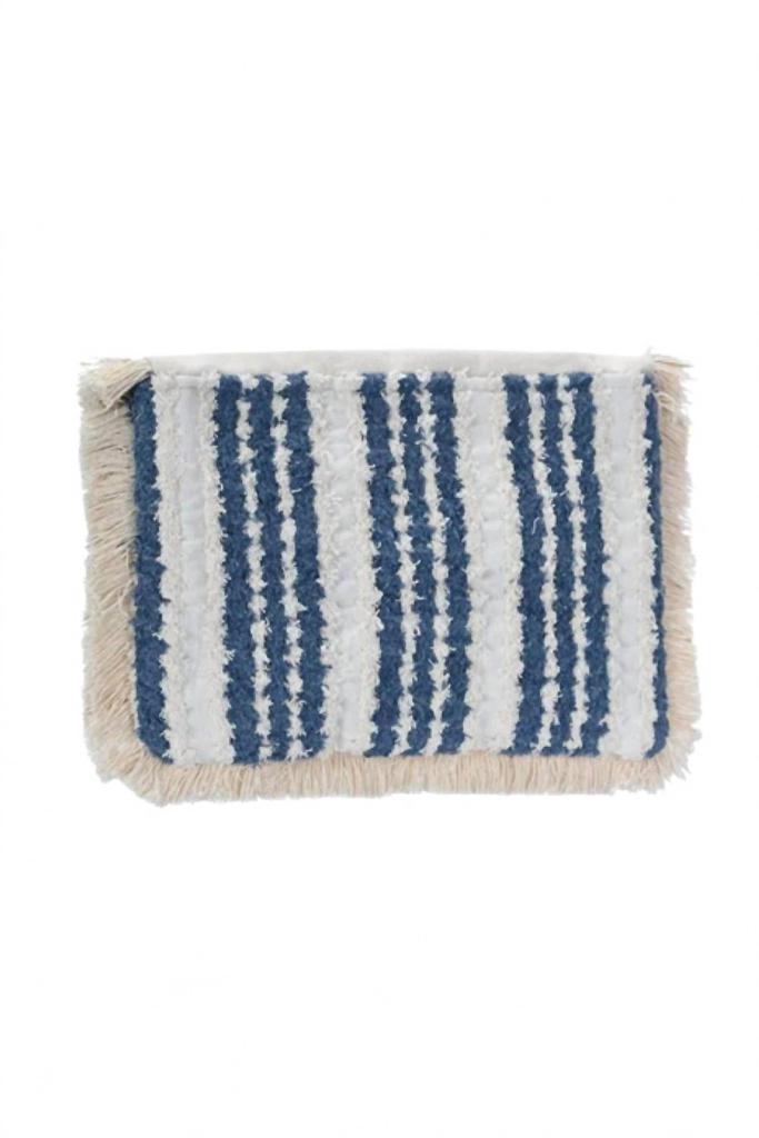 Antik Kraft Women's Coastal Shell Clutch Bag In White