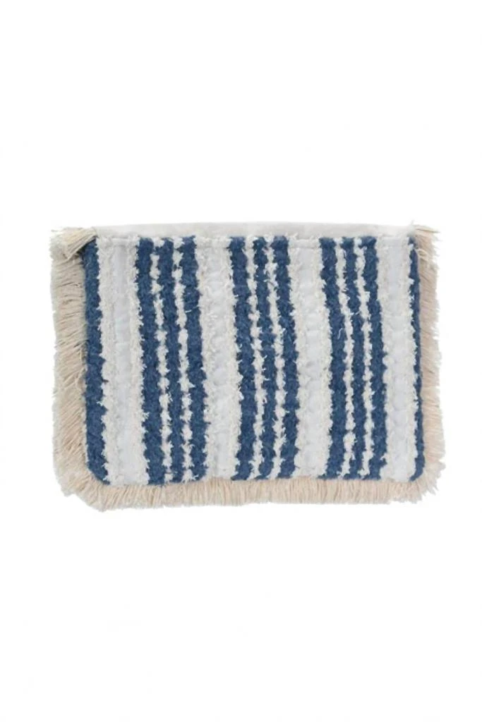 Antik Kraft Women's Coastal Shell Clutch Bag In White 2