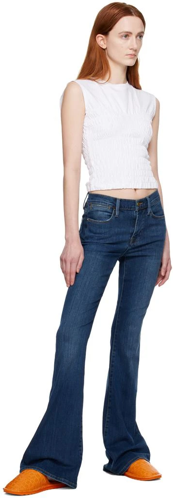 FRAME White Smocked Tank Top 4