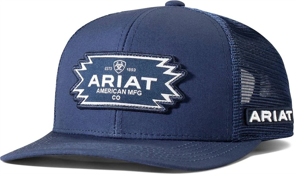 Ariat Men's American Mesh Hat In Blue 1