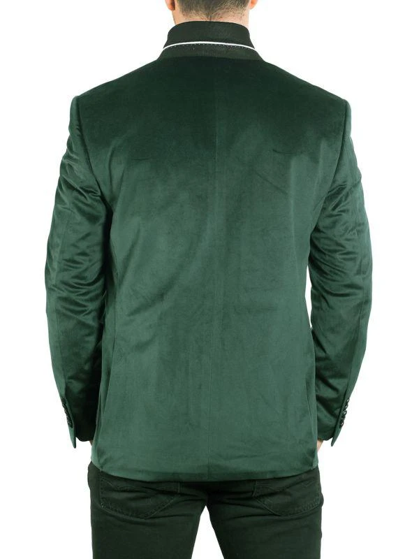 Elie Balleh Slim Modern Fit Velvet Sport Coat 2