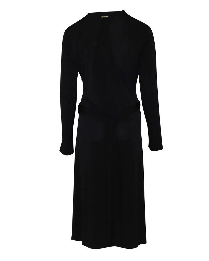 michael kors Michael Kors Wrap Dress in Black Polyester 3