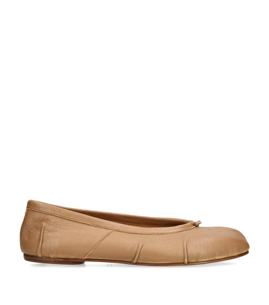 MAISON MARGIELA Leather Tabi Ballet Flats 1