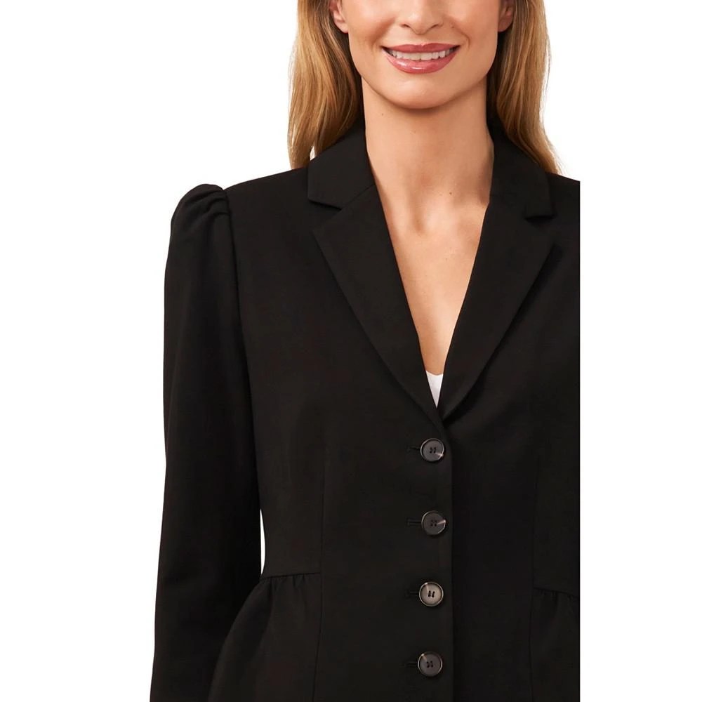 CeCe Women's 3/4-Sleeve Peplum Blazer 3