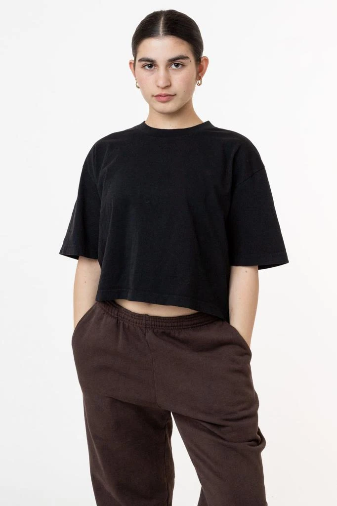 Los Angeles Apparel 1820GD - Oversized Crop Tee 3