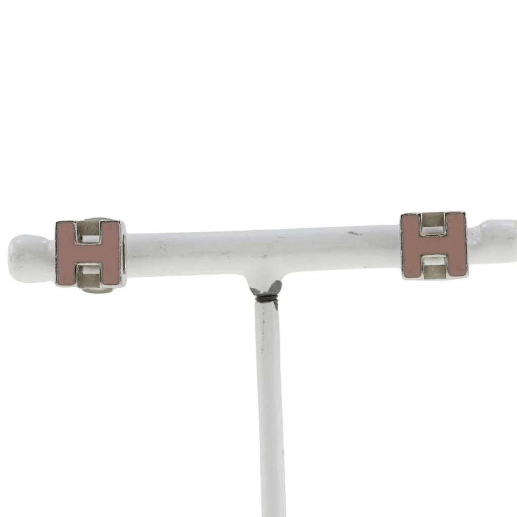 Hermes Cage D
h pink Stud Earrings (Pre-Owned)