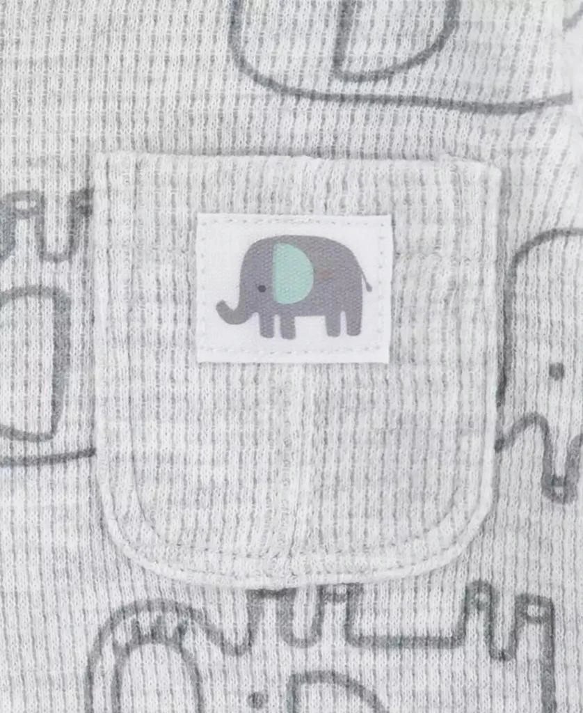 Huggies Baby Boys Cotton Waffle Bodysuit, Pants & Hat, 3 Piece Set 4