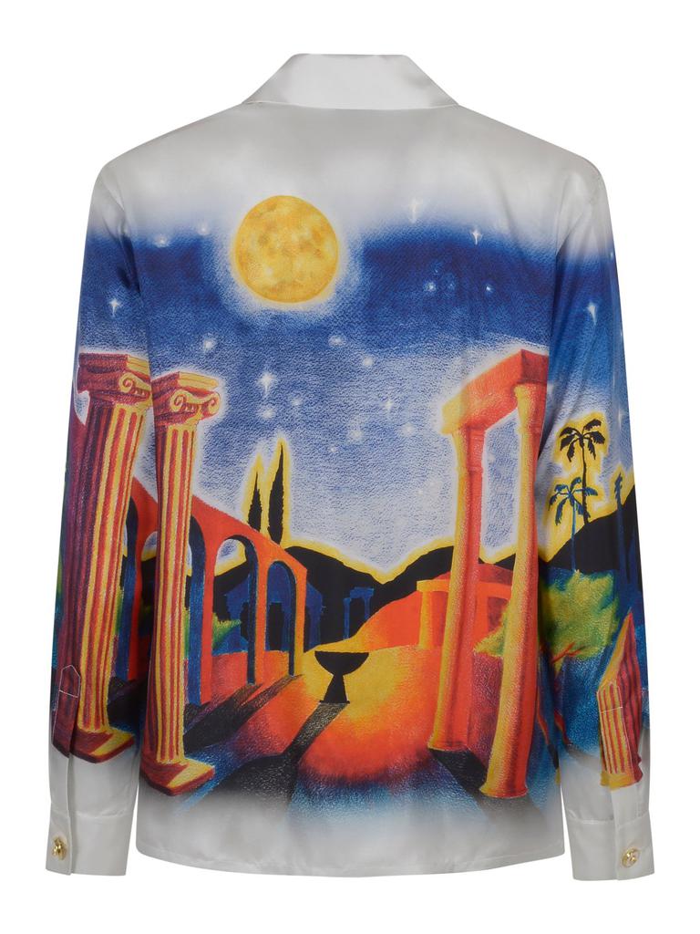 Casablanca Casablanca Midnight Acropolis Shirt Multi XL