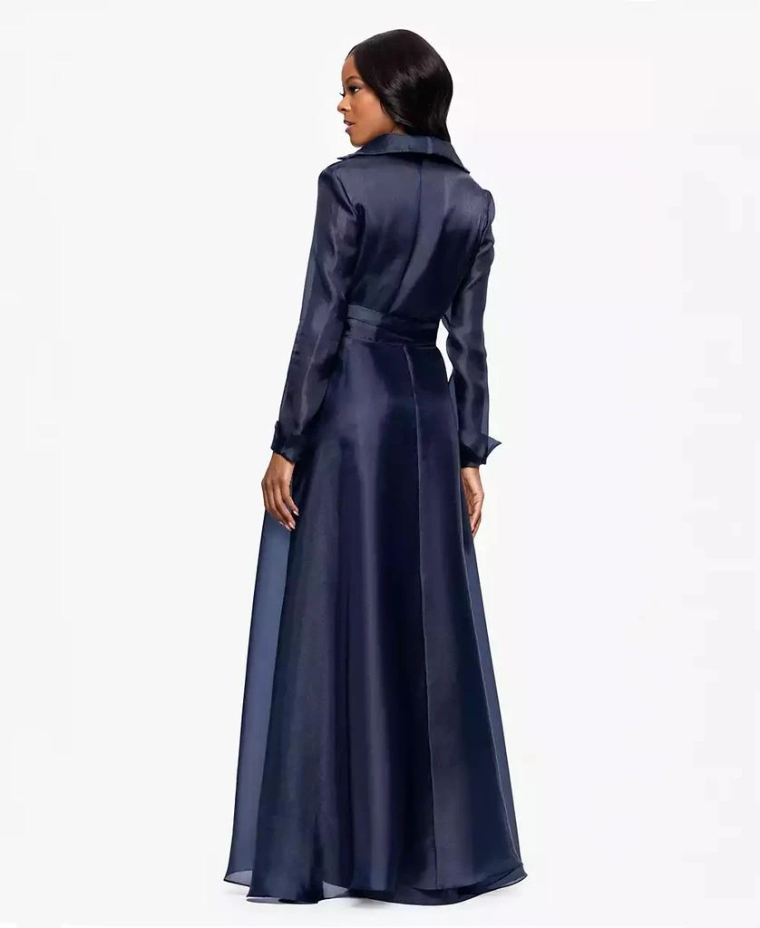 chinese dress ladies Vero Tie-Front Long-Sleeve Dress