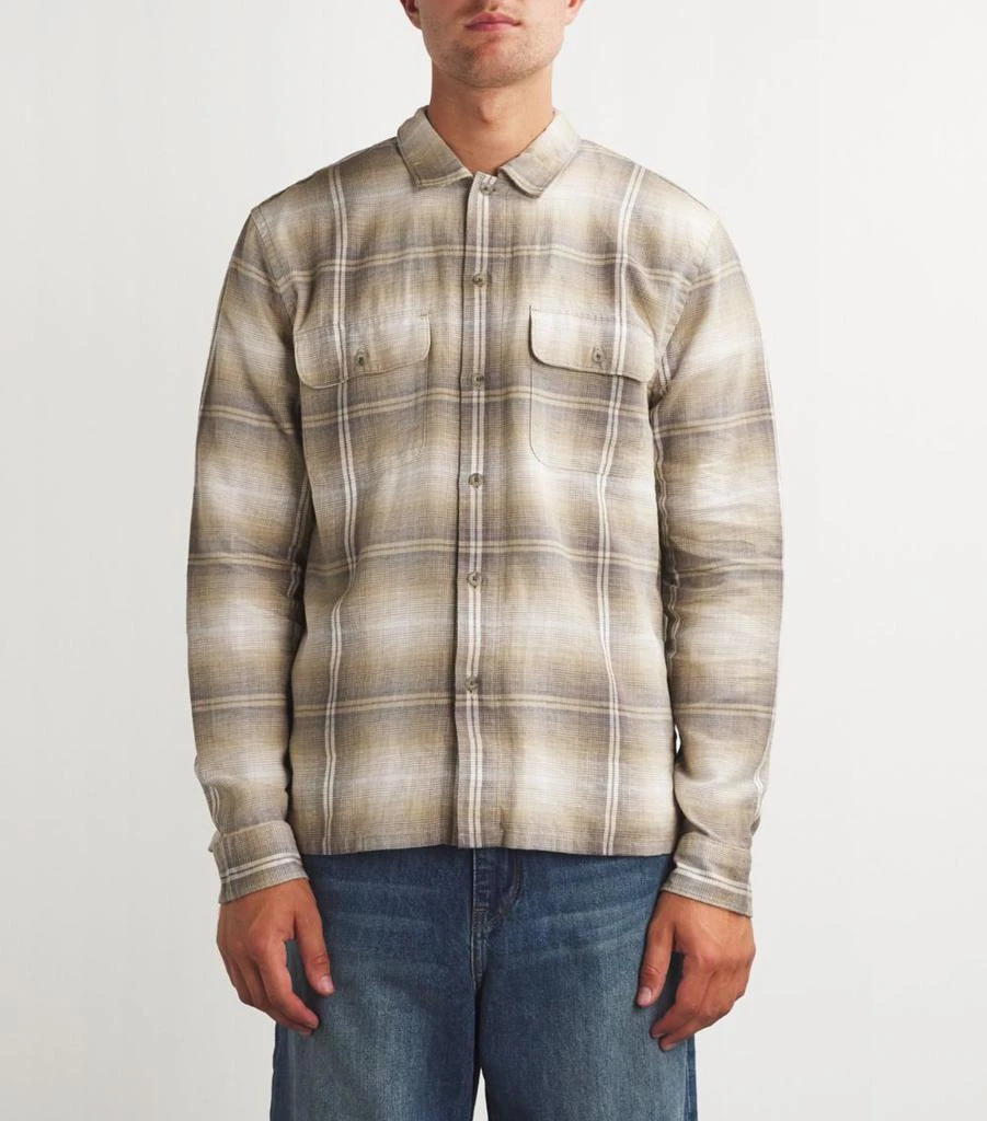 Vince Cotton-Hemp Check Shirt 3