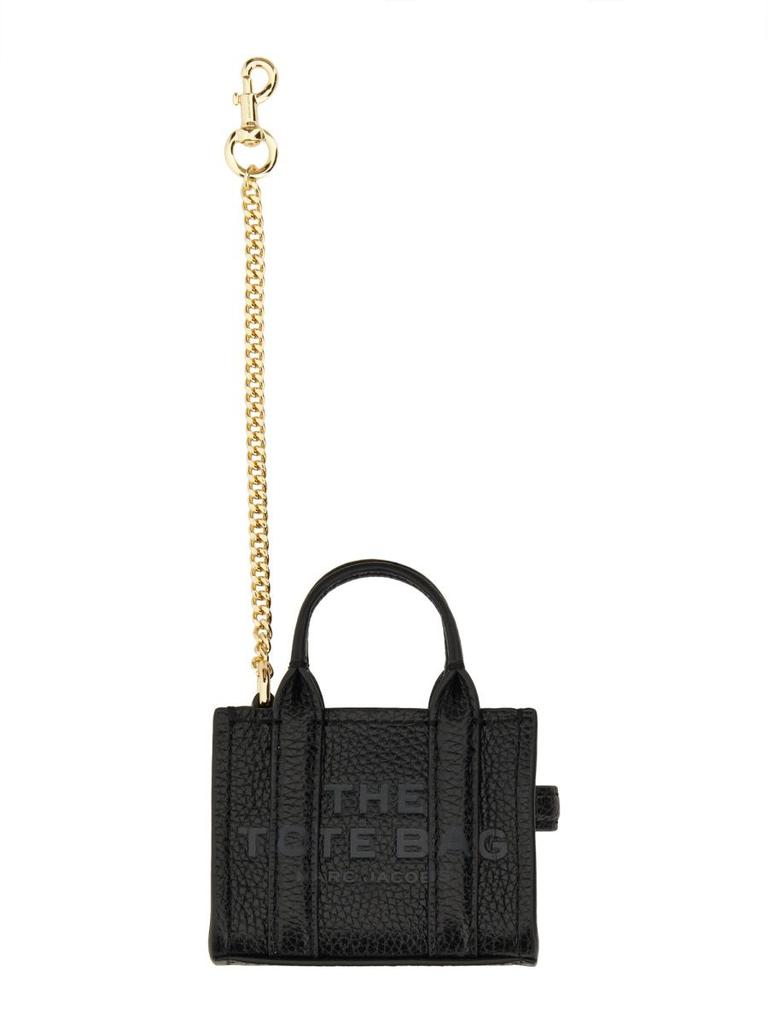 トートバッグ MARC JACOBS DWARF LEATHER \"THE TOTE\" KEYCHAIN WITH CHAIN Marc Jacobs Keychain the Tote Dwarf Marc Jacobs