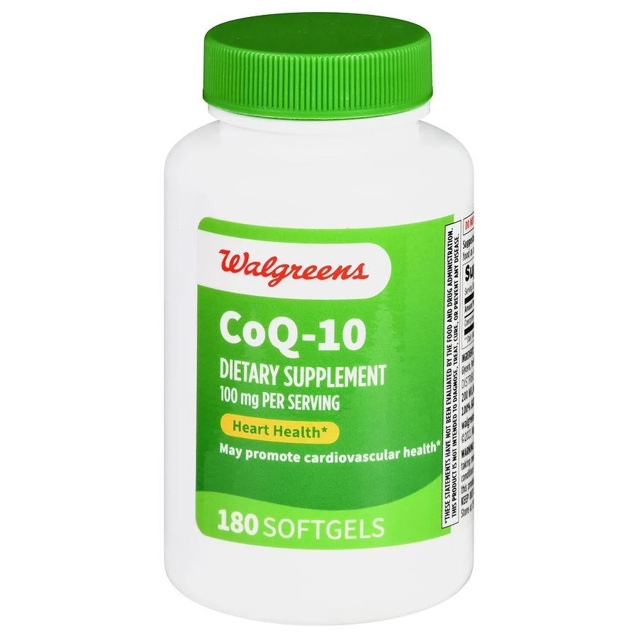 Walgreens CoQ-10 100 mg Softgels (180 days) 1
