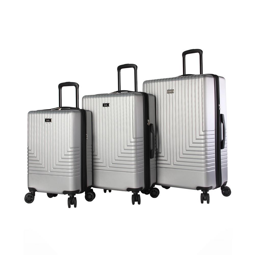 Nicole Miller Fanciful 3 Piece Luggage Set