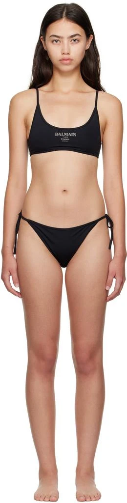 Balmain Black 
Couture
 Bikini