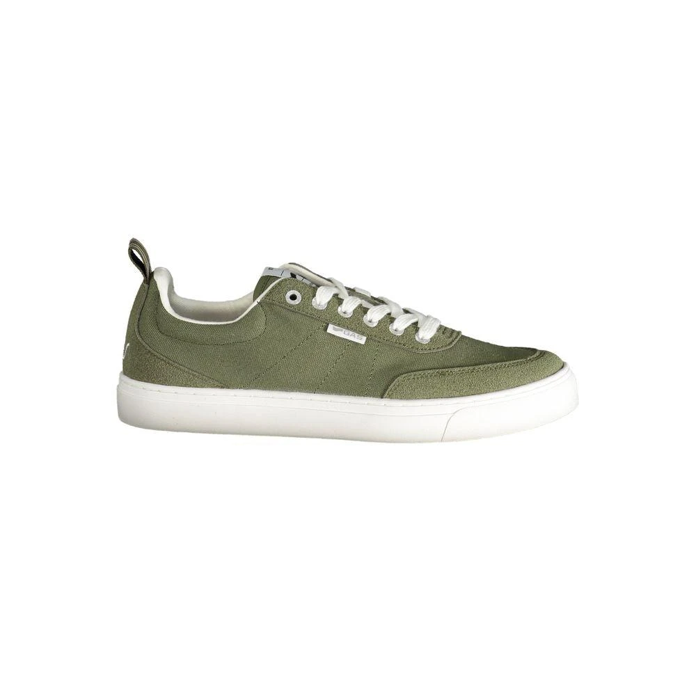 Gas Gas Green Polyester Mens Sneaker 1