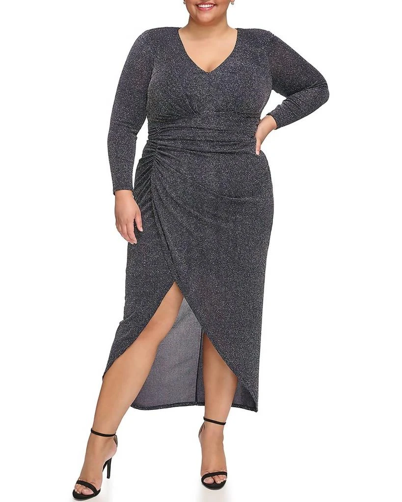 vince camuto metallic dress Amazon.com: Vince Camuto Women's Dress,Silver,2: Clothing, Shoes & Jewelry