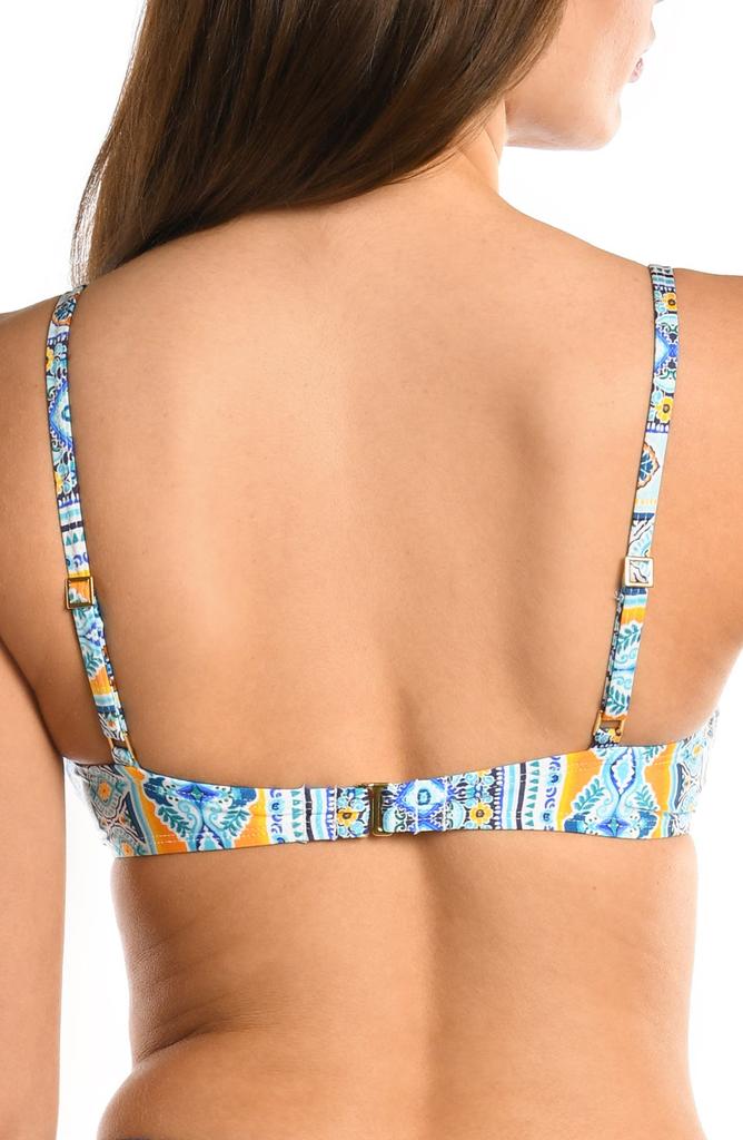 La Blanca Scarf Wrap Bikini Top