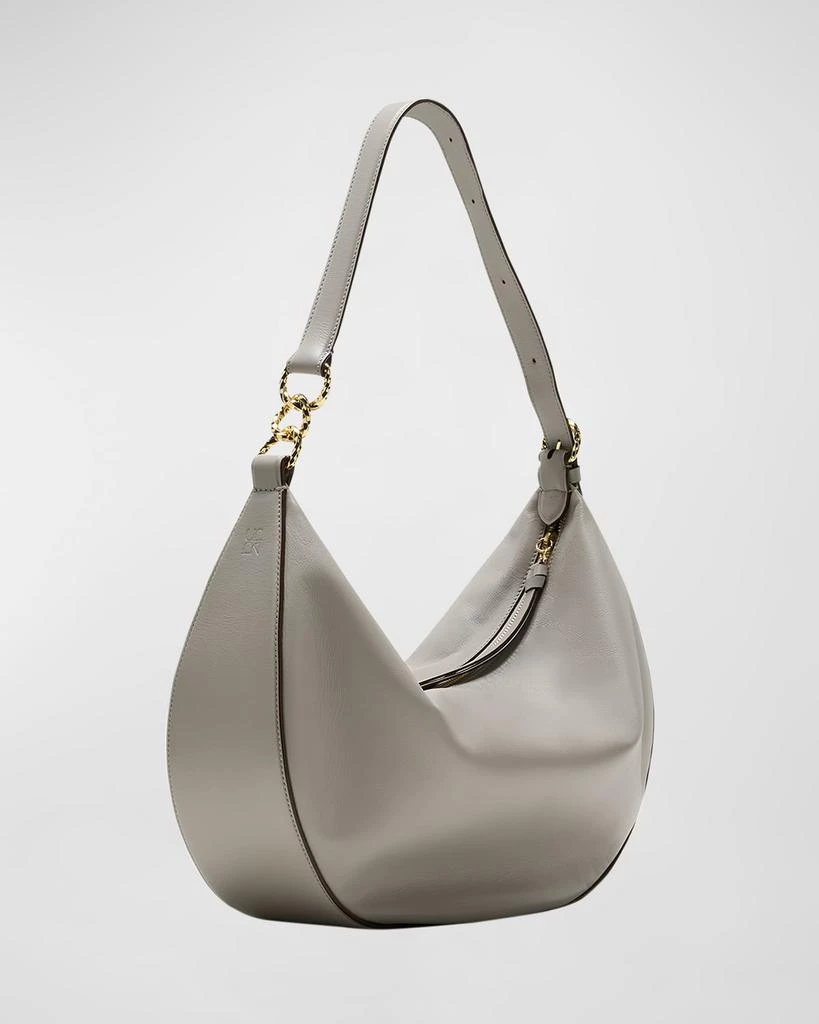 Ulla Johnson Twyla Large Calf Leather Hobo Bag 4