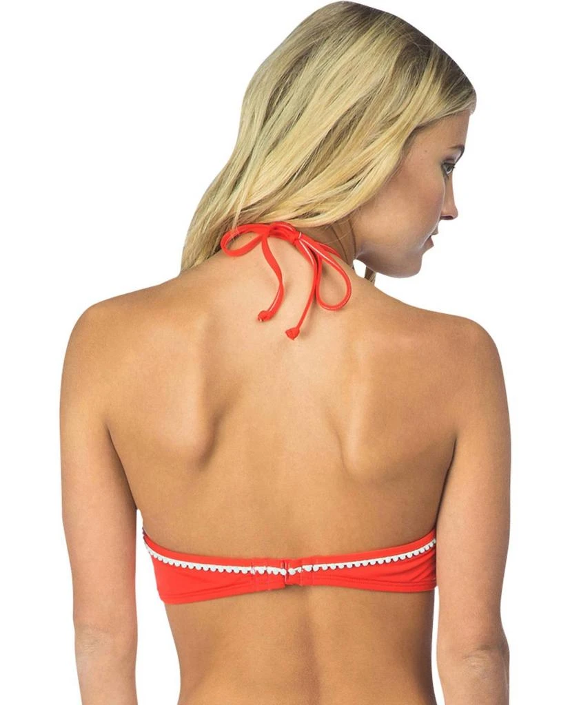 THE BIKINI LAB Embroidered Triangle Bikini Top 3