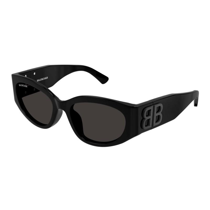 Balenciaga Balenciaga - BB0324SK 001 Black & Grey Sunglasses
