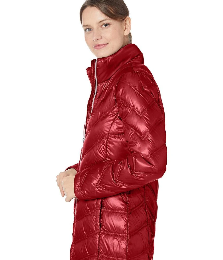 Calvin Klein Chevron Quilted Packable Down Jacket (Standard and Plus) 4