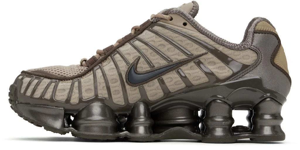 NIKE Khaki Shox TL Sneakers 3