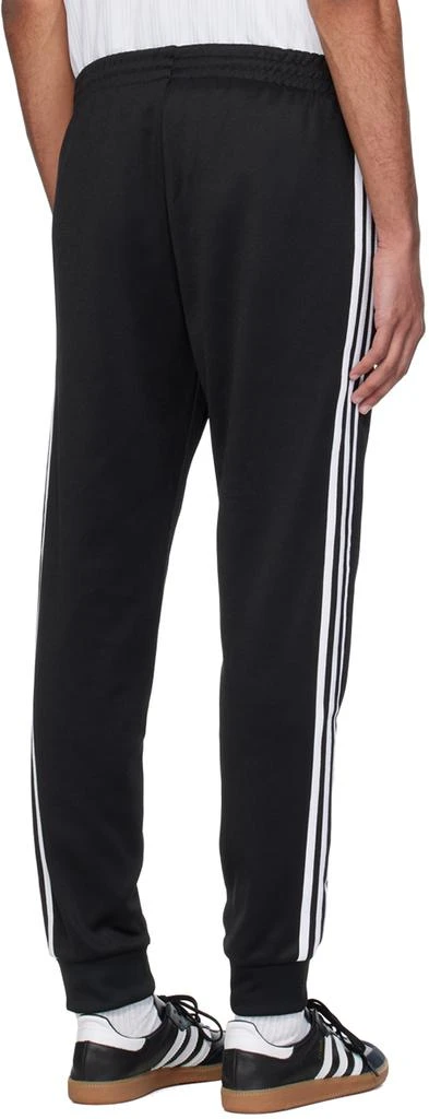 Adidas Black 3-Stripe Sweatpants 3
